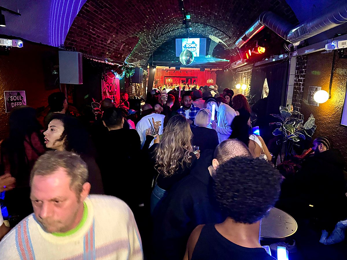 A packed room at Soul Deep